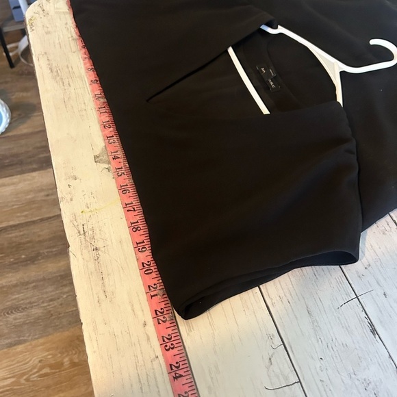 BANANA REPUBLIC Crepe Cocoon Tee Dress Black XS - Picture 7 of 8